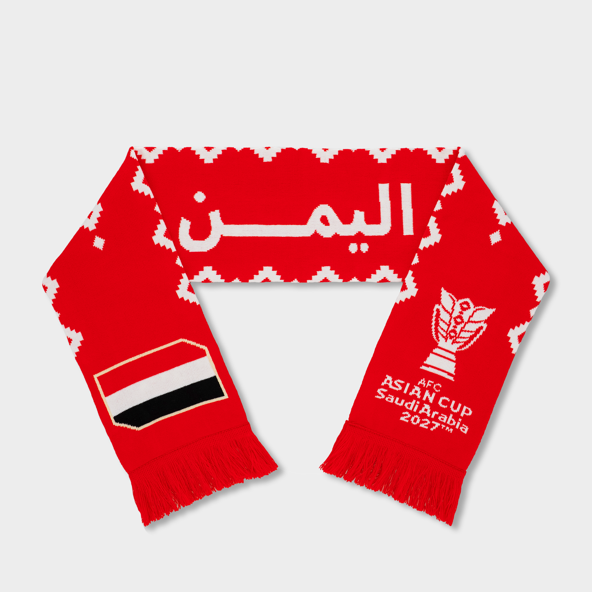 Knitted Scarf Yemen AFC Asian Cup 2027