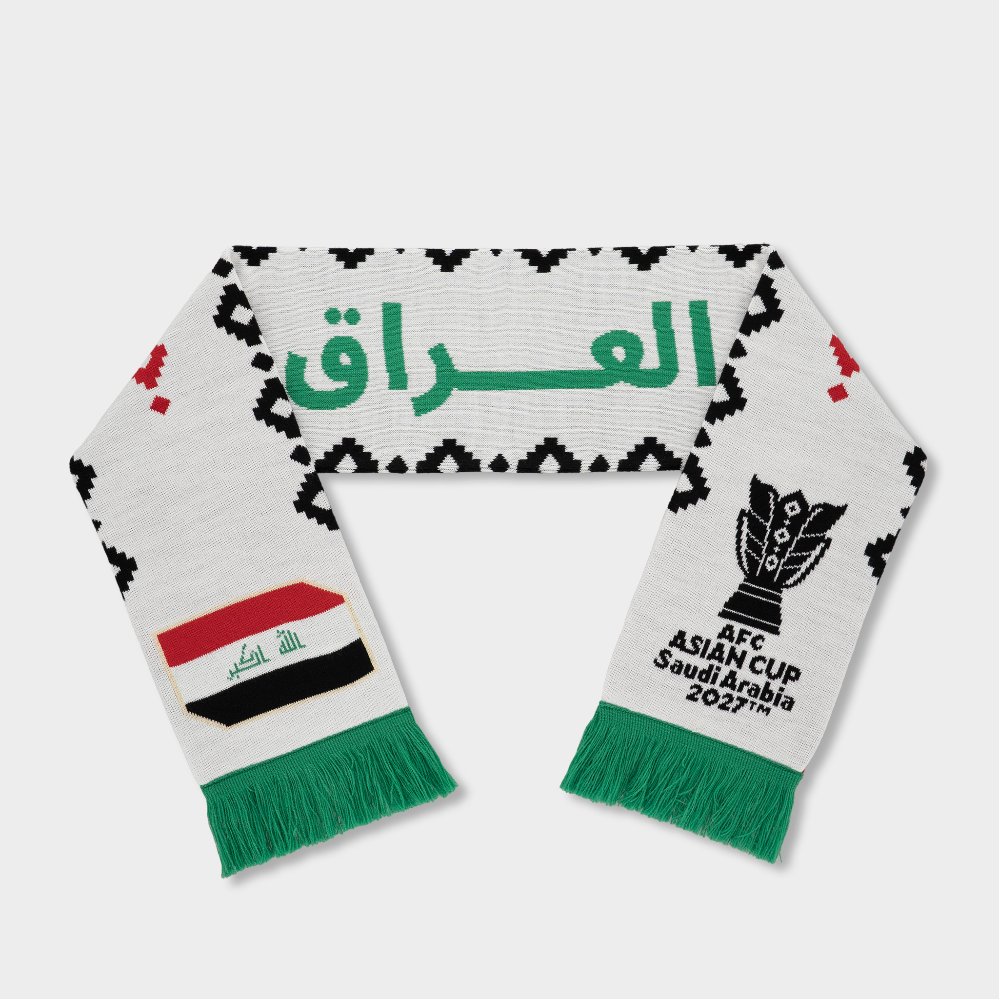 Knitted Scarf Iraq AFC Asian Cup 2027