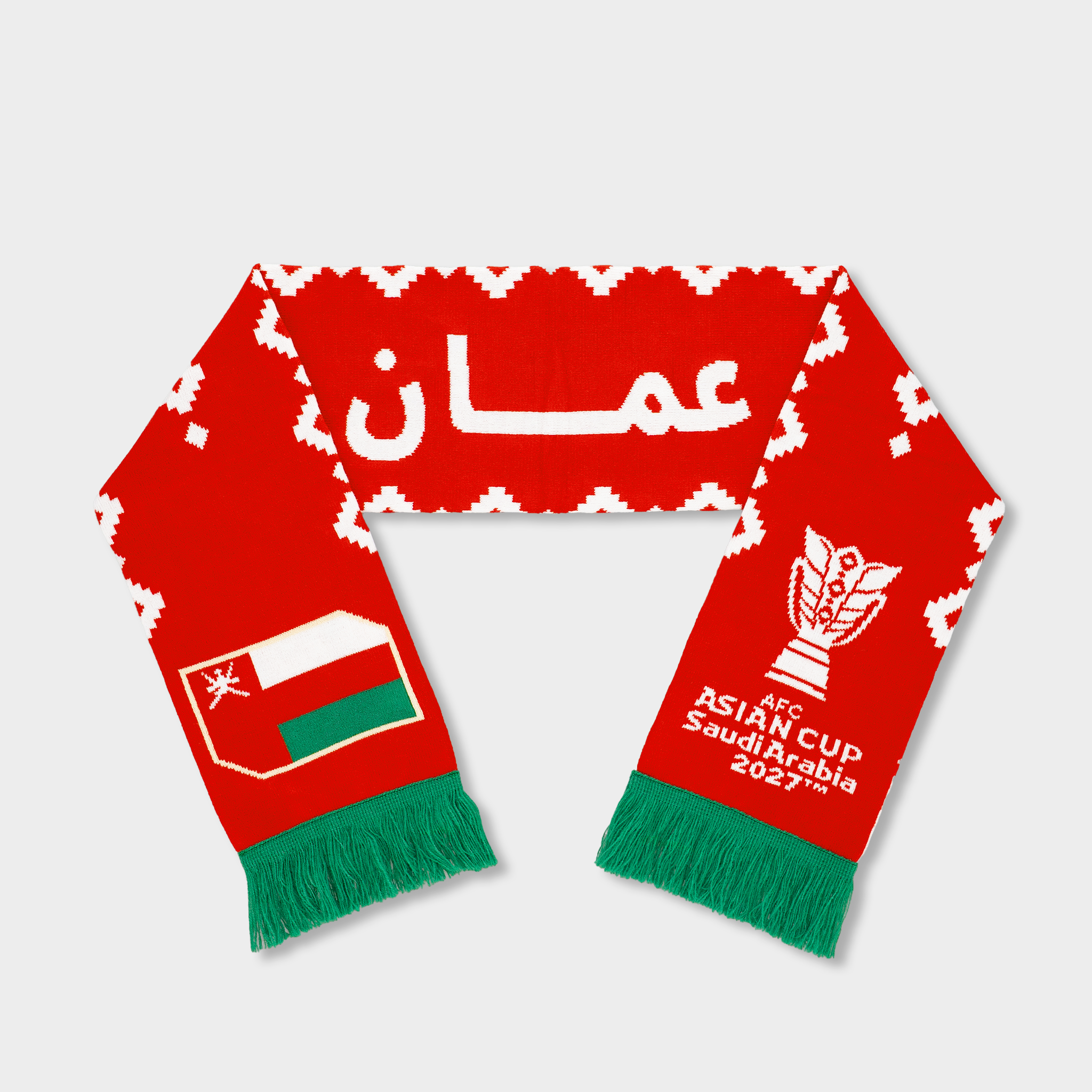 Knitted Scarf Oman AFC Asian Cup 2027