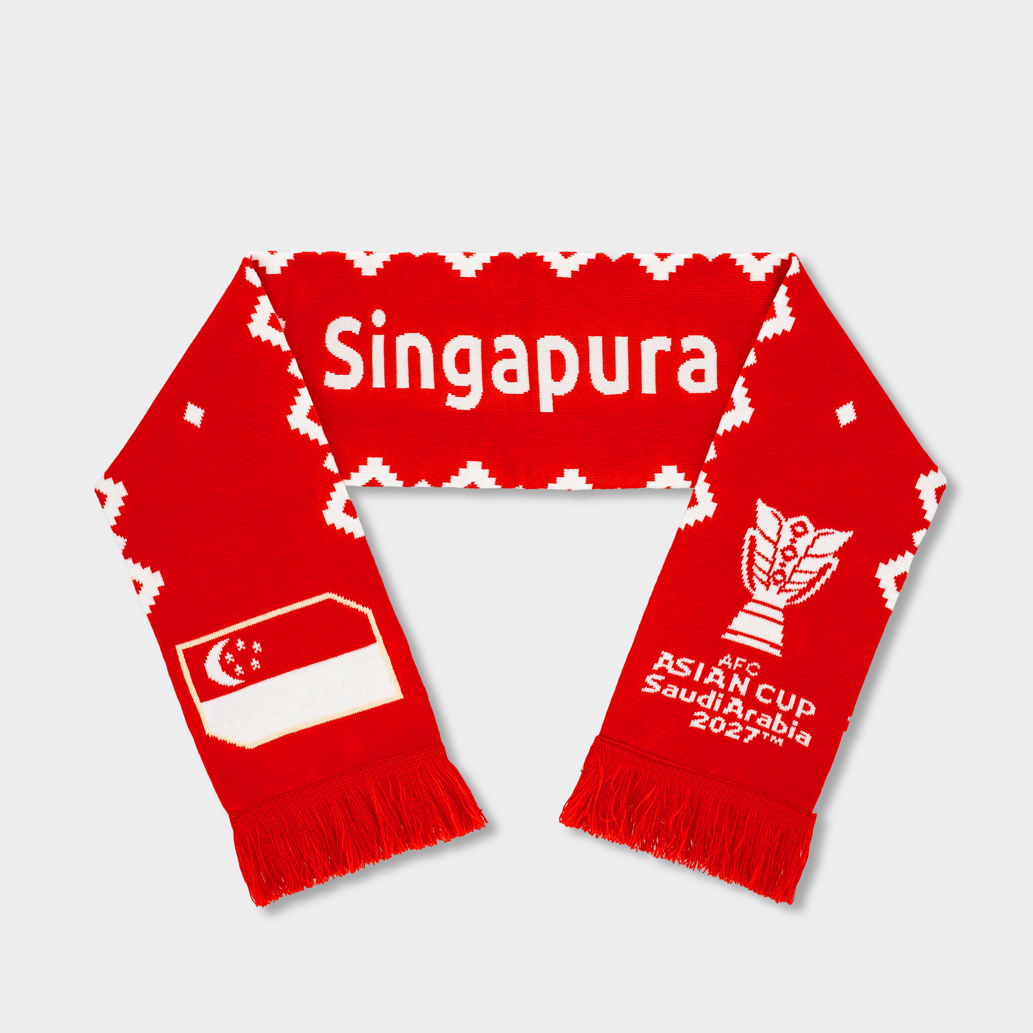 Knitted Scarf Singapore AFC Asian Cup 2027
