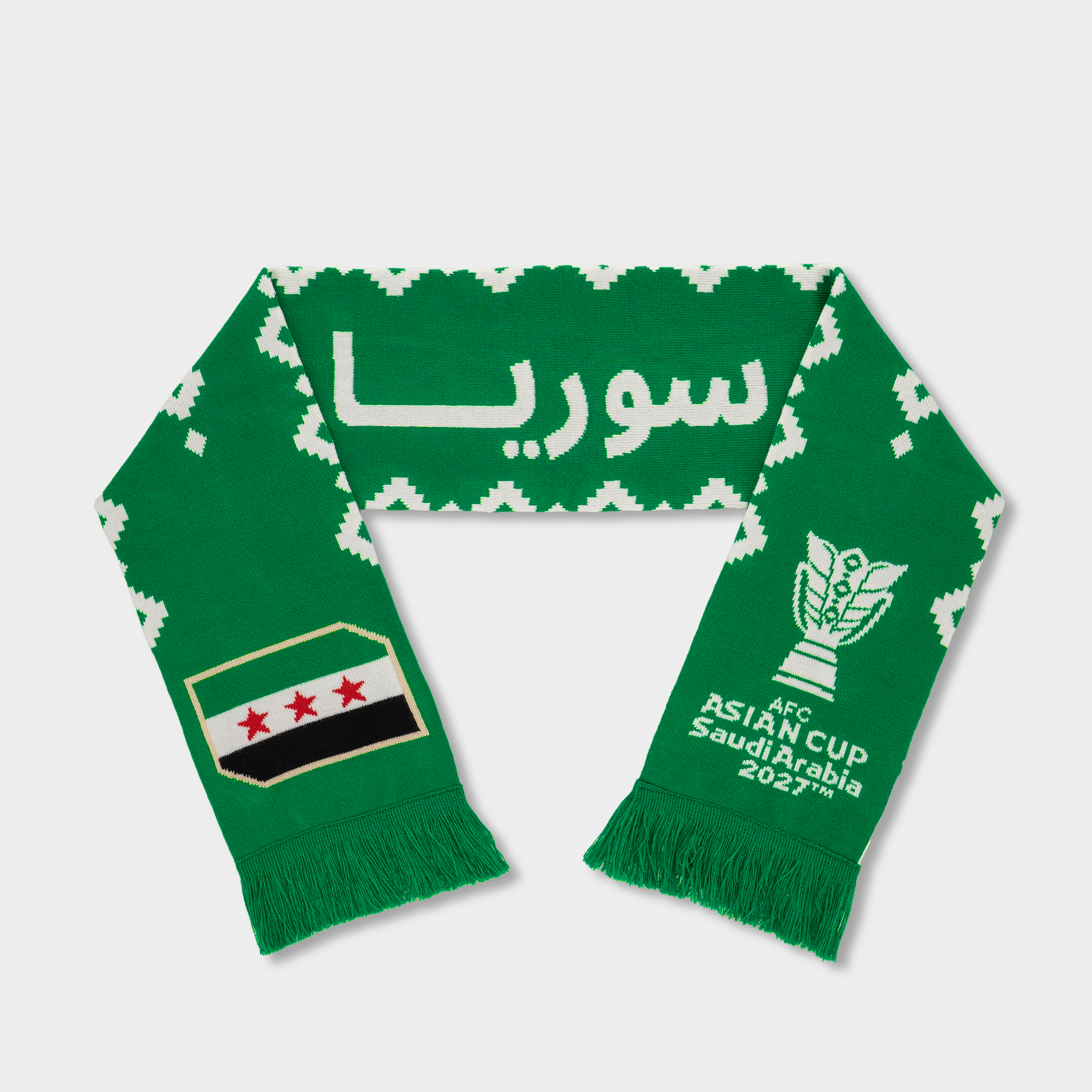 Knitted Scarf Syria AFC Asian Cup 2027