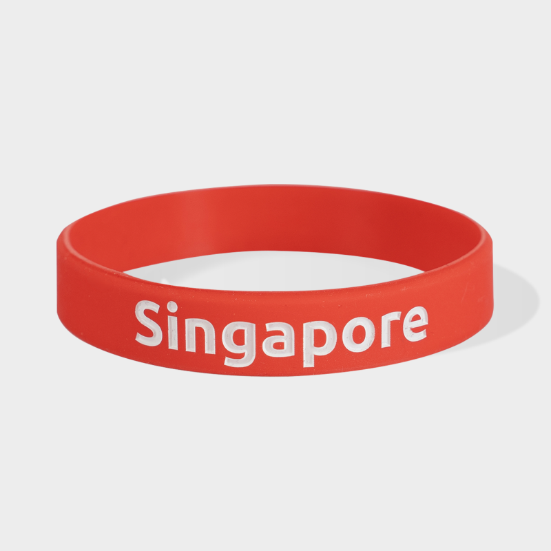 Silicone Wristband Singapore AFC Asian Cup 2027