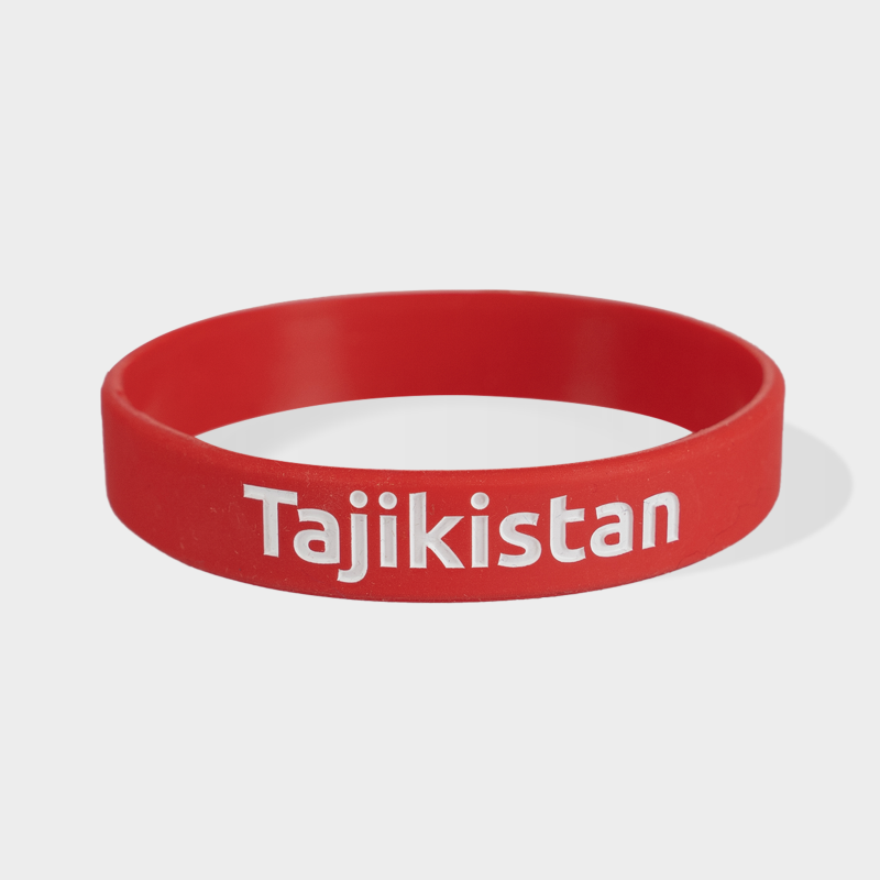 Silicone Wristband Tajikistan AFC Asian Cup 2027