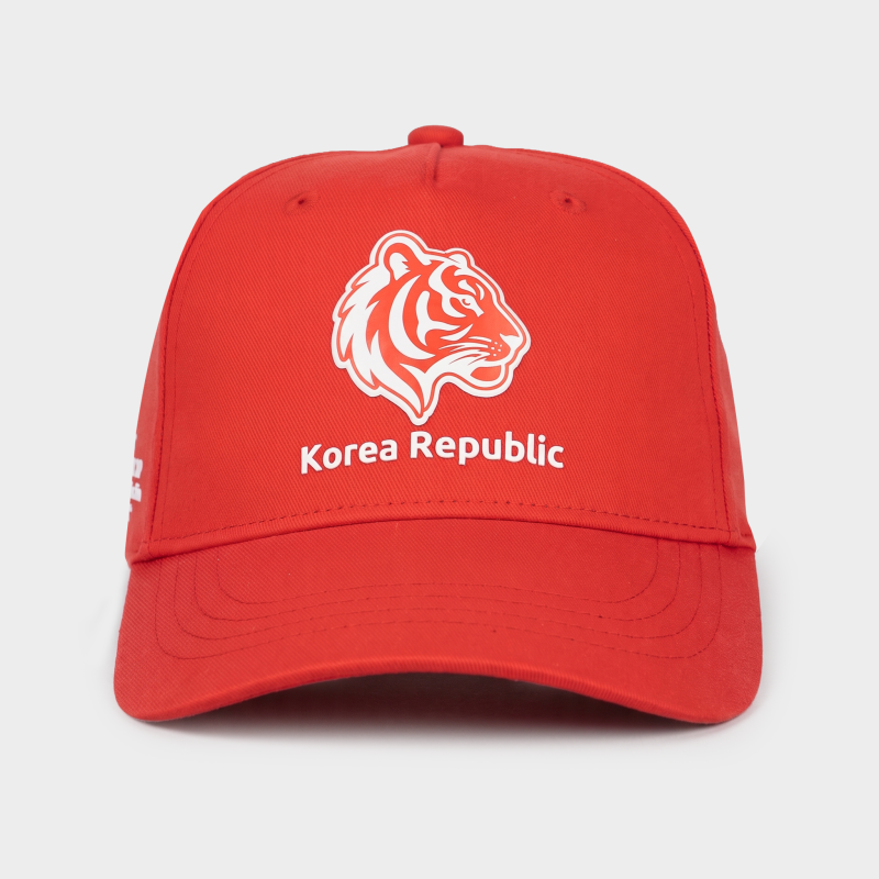 Curve Cap Korea Republic AFC Asian Cup 2027 – Red