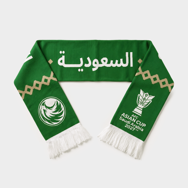 Knitted Scarf Saudi Arabia AFC Asian Cup 2027