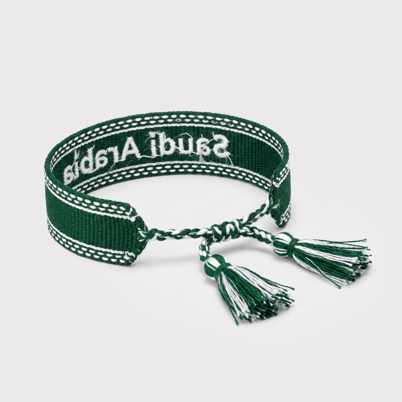 Woven Wristband Saudi Arabia AFC Asian Cup 2027