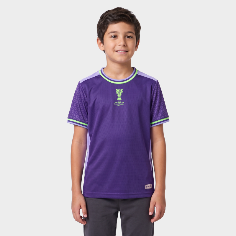 Kids' Jersey AFC Asian Cup 2027 – Purple
