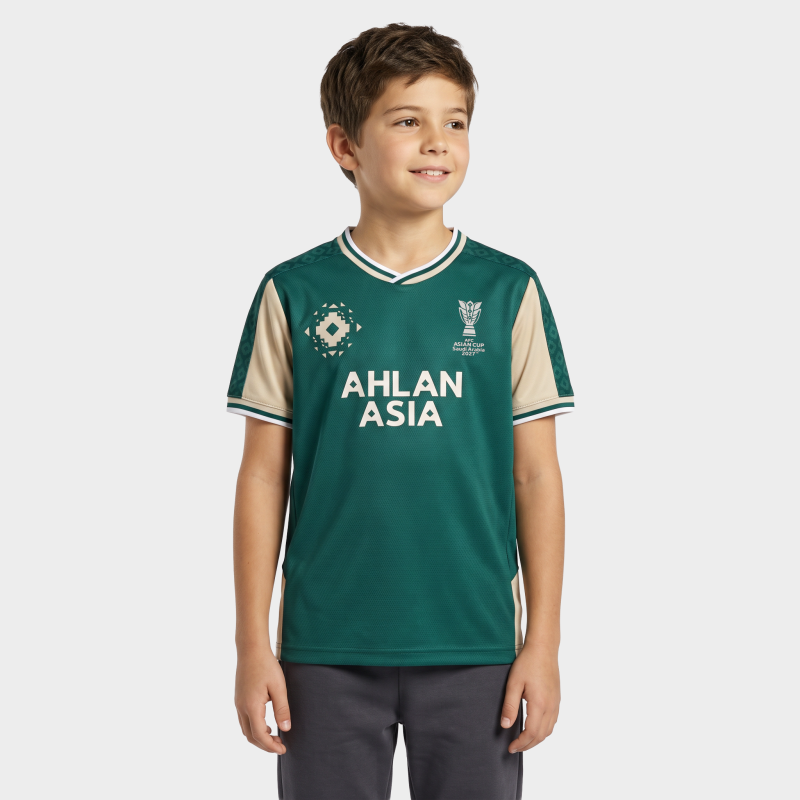 Kids' Jersey AFC Asian Cup 2027 – Green
