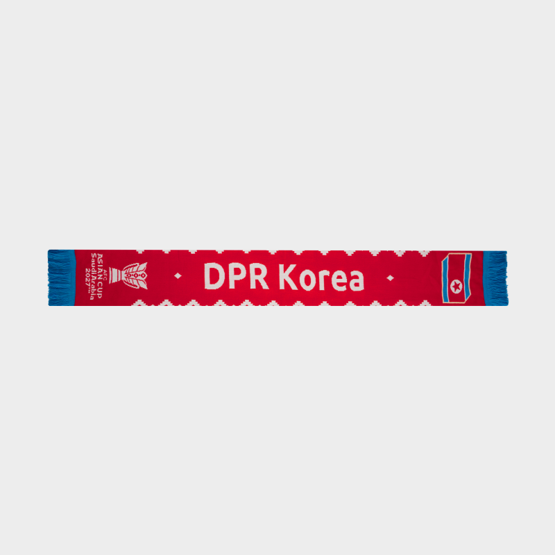Knitted Scarf DPR Korea AFC Asian Cup 2027