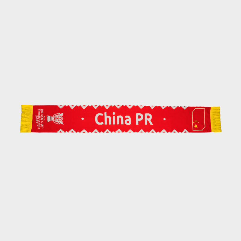 Knitted Scarf China PR AFC Asian Cup 2027