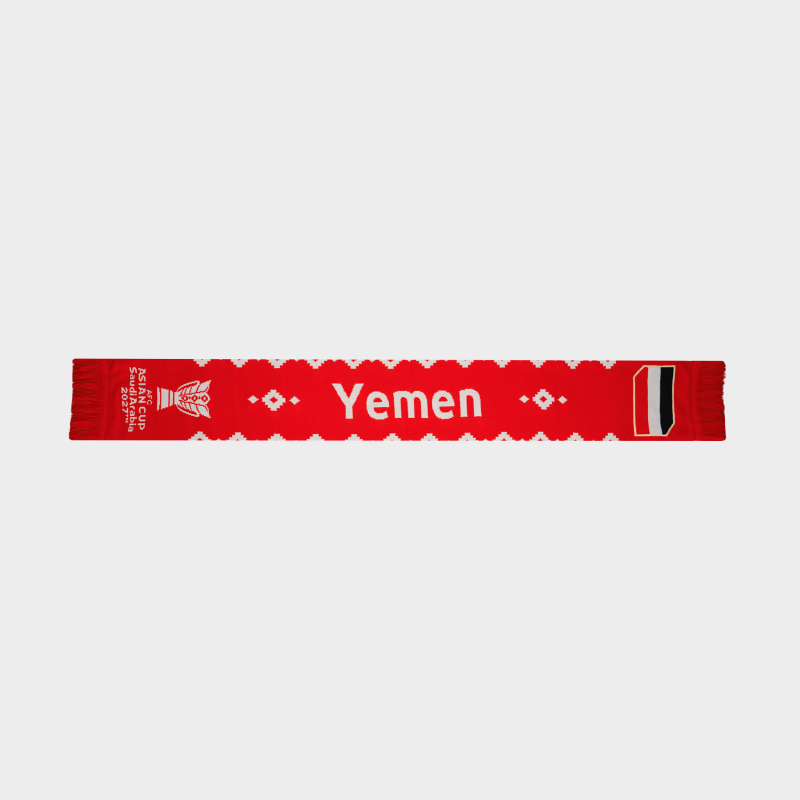 Knitted Scarf Yemen AFC Asian Cup 2027