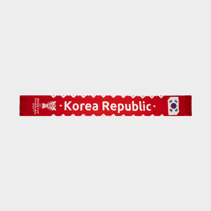 Knitted Scarf Korea Republic AFC Asian Cup 2027