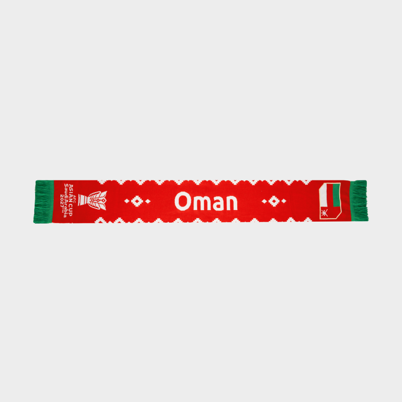 Knitted Scarf Oman AFC Asian Cup 2027