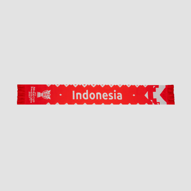 Knitted Scarf Indonesia AFC Asian Cup 2027