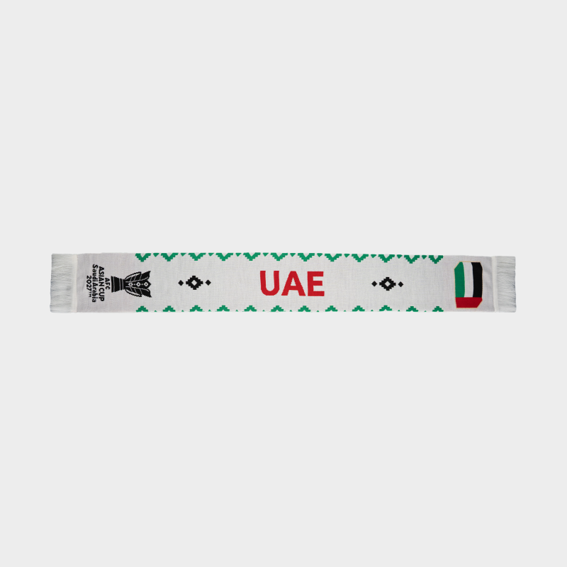 Knitted Scarf UAE AFC Asian Cup 2027