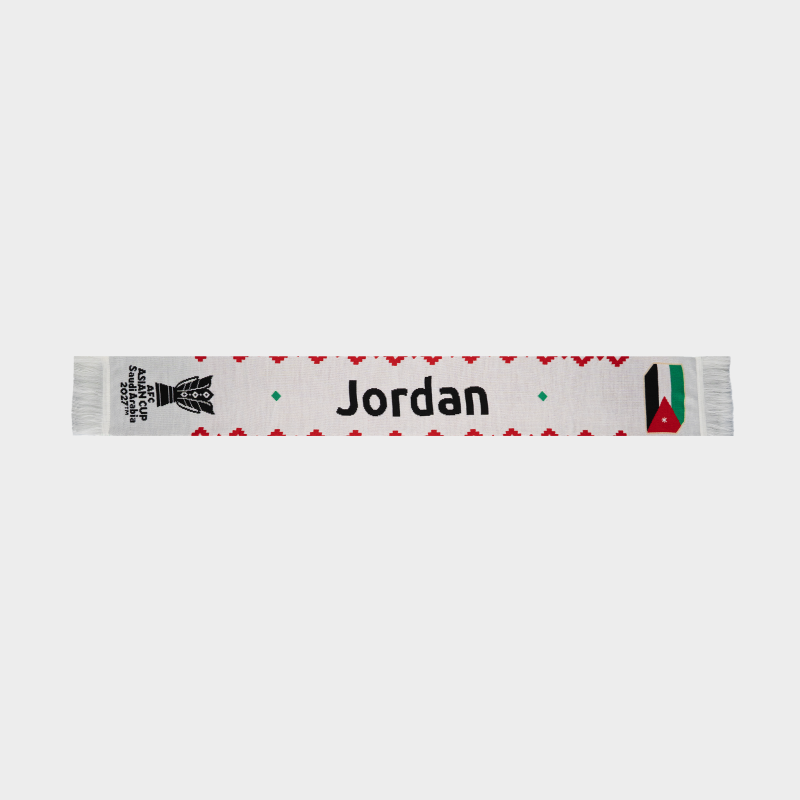 Knitted Scarf Jordan AFC Asian Cup 2027