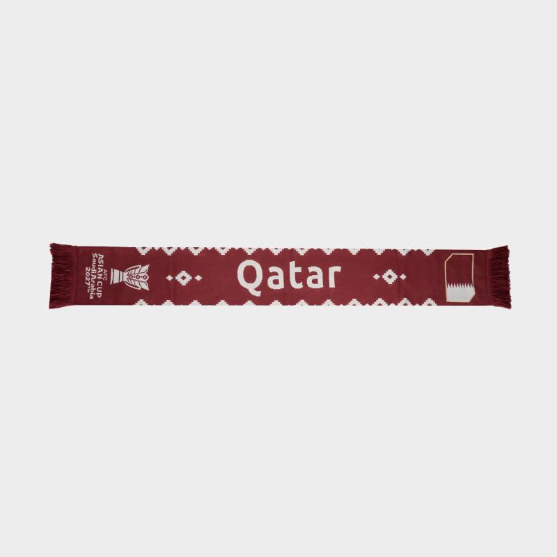Knitted Scarf Qatar AFC Asian Cup 2027