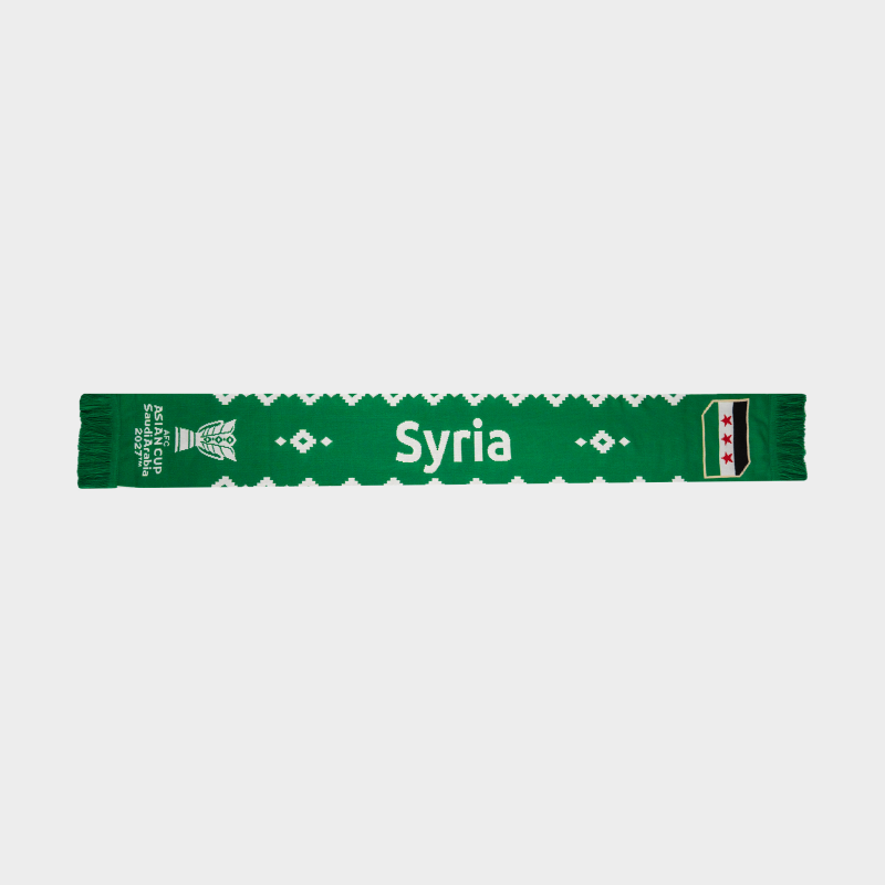 Knitted Scarf Syria AFC Asian Cup 2027