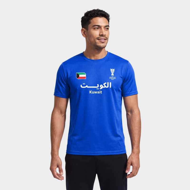 Men's Jersey Kuwait AFC Asian Cup 2027 – Blue