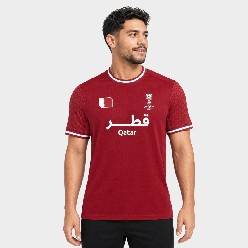 Men's Jersey Qatar AFC Asian Cup 2027 – Maroon